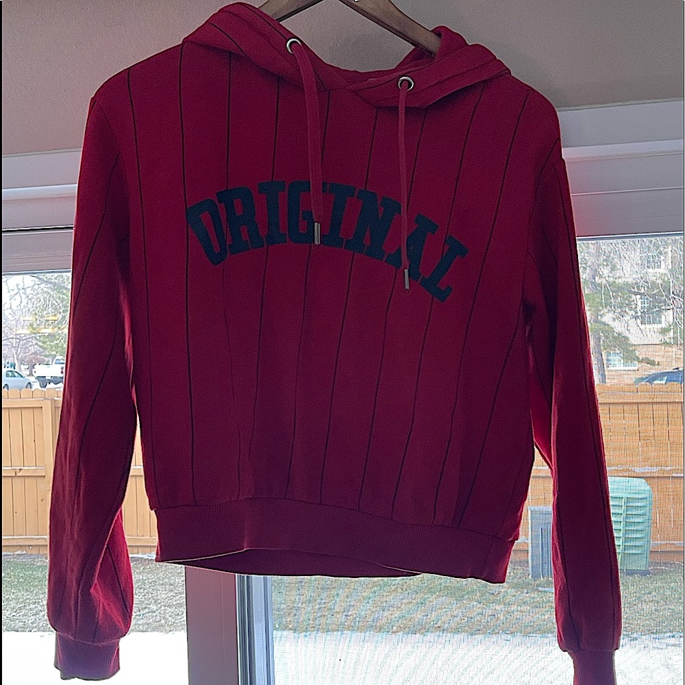 H&M Striped Hoodie
